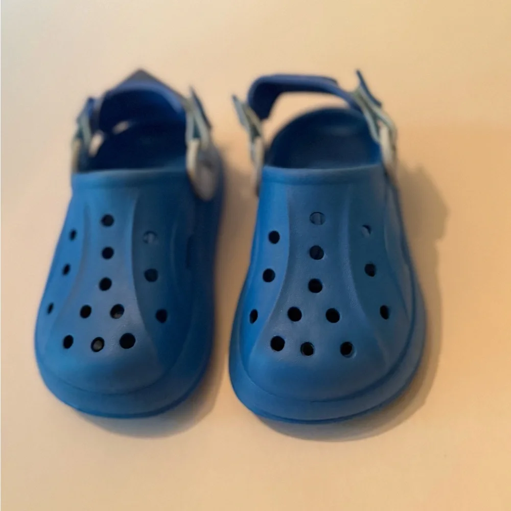 HEVA Blue Clog Sandals NEW - Lightweight Comfort Kids 9